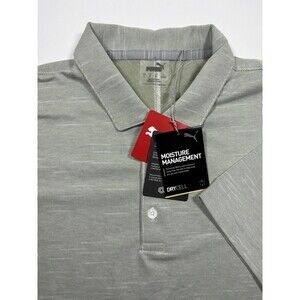 PUMA Golf Men's Golf Polo | L | Green